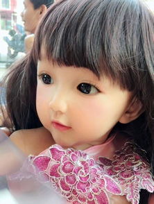 真人头像小女孩假人