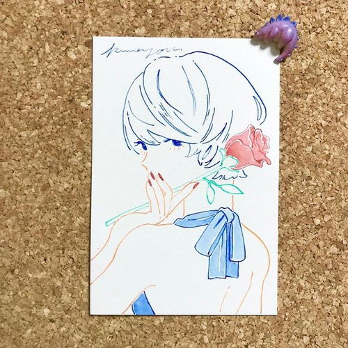 原画丨绘画丨手绘人像插画丨日本插画师
