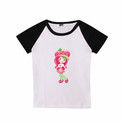 草莓女孩1时尚童装插肩t恤