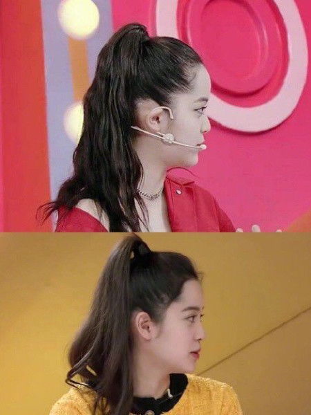 欧阳娜娜侧脸被嘲,正面美人也会有失误
