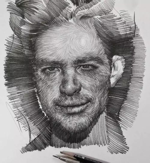 激情四射的铅笔线,让素描充满生命