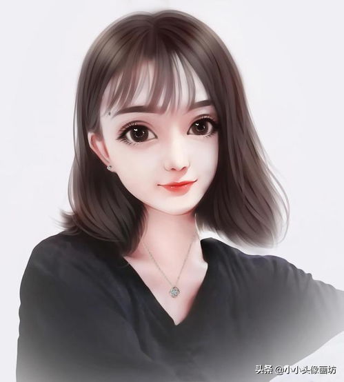 你的头像该换了,芭比娃娃大眼睛漫画头像,好看又减龄