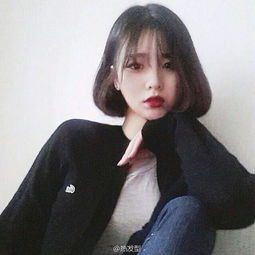 我想剪这样的头发可是我头发厚还有蓬,请问适合吗,需要烫吗