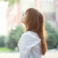 清新女生头像懵懵懂懂的小青春
