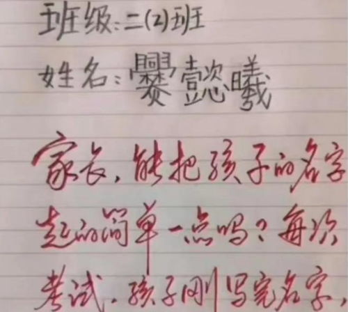 小学女生因姓名极简火了,连姓带名共2笔,老师这怎么念