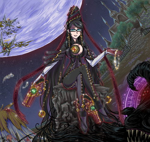 猎天使魔女玩家插画选