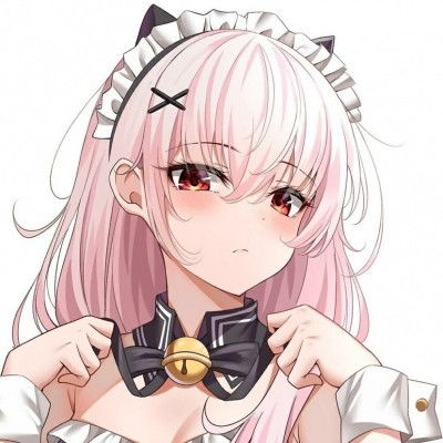 一组超可爱的猫耳少女头像