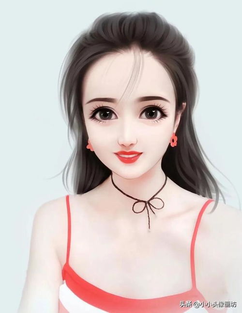 你的头像该换了,最美女生芭比娃娃真人漫画头像,减龄又好看