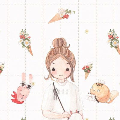 粉色系女生头像动漫萌二次元少女心头像系列