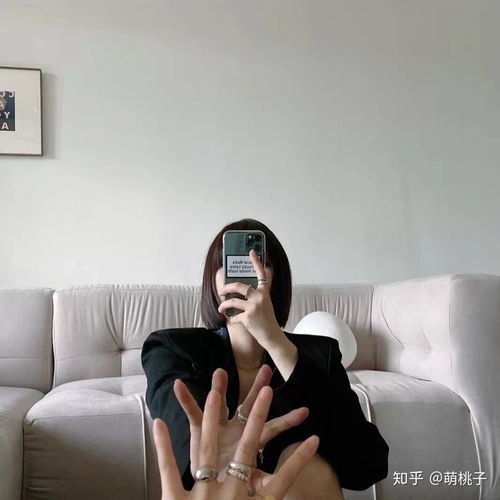 头像女黑白高冷不露脸