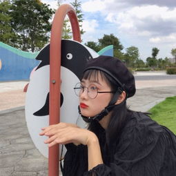 带着帽子的女生头像精选