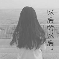 黑白的头像女生背影微信头像图片大全