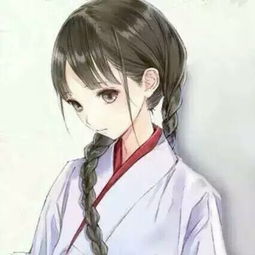 卡通古装姐妹头像两张一人一张