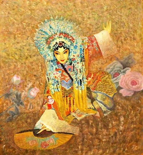 85后美女画家,用流淌的色彩画出浓缩的神韵