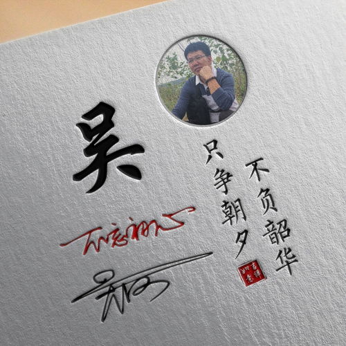 用你的名字做微信头像,35张高端精致连笔签名头像,精心为你设计