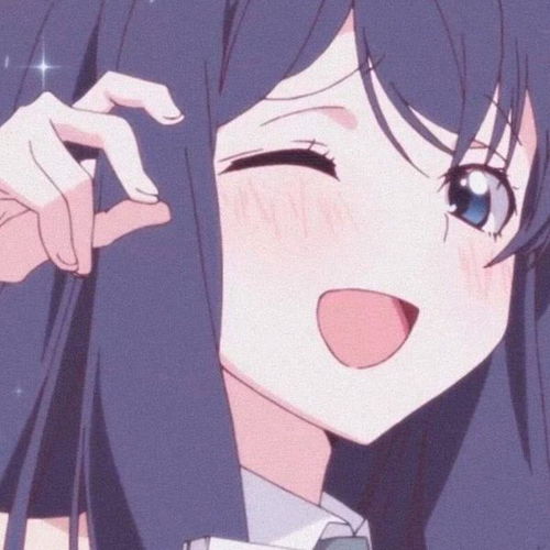 动漫女生头像温柔少女风