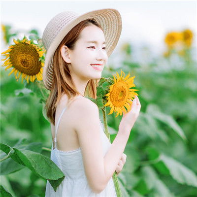 积极阳光正能量的微信头像女2018阳光大气的微信头像图片
