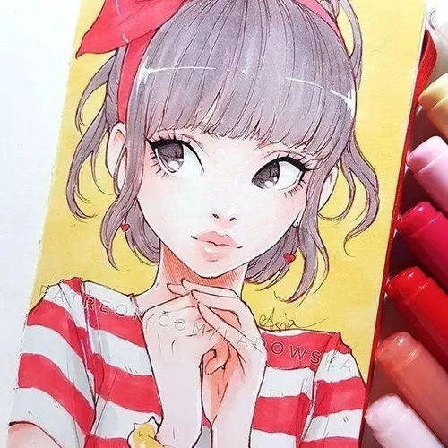 欧美画师笔下的二次元角色,风格上各有不同的感受
