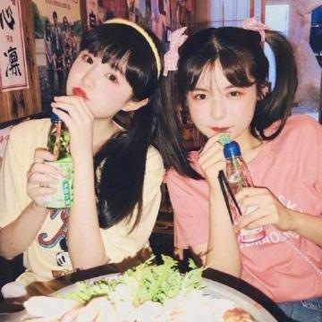 超亲密的真人闺蜜头像双人