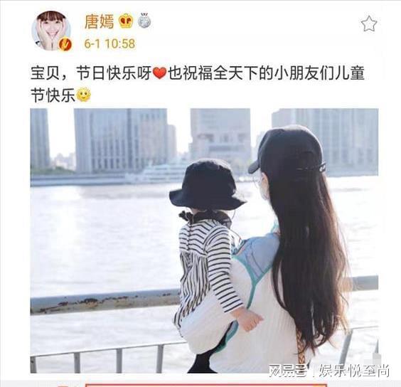唐嫣罕见晒女儿,2岁小小糖扎丸子头骑平衡车,罗晋的话真相了