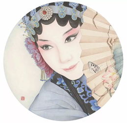 东方美丁己京剧国粹人物及现代美女工笔画