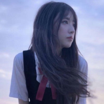 清纯高冷女生头像侧脸真实同一人多张