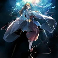 动漫微信头像女生甜美清新插画
