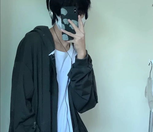 慵懒风男生头像