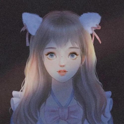 女生头像,柔美
