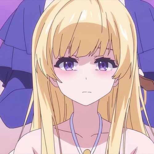 动漫头像神明深爱的少女