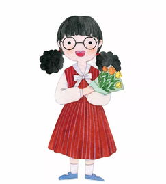 美女插画师画笔下的春日清新美搭