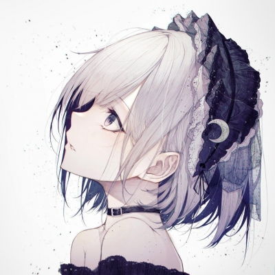 高冷女生头像