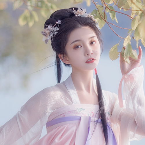 微博自截古风汉服女生头像