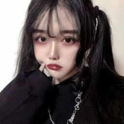 黑白头像女生冷酷霸气一组全是身穿黑衣服的好看头像