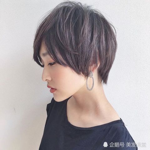 每个女生都应该剪一次短发,小颜有气质