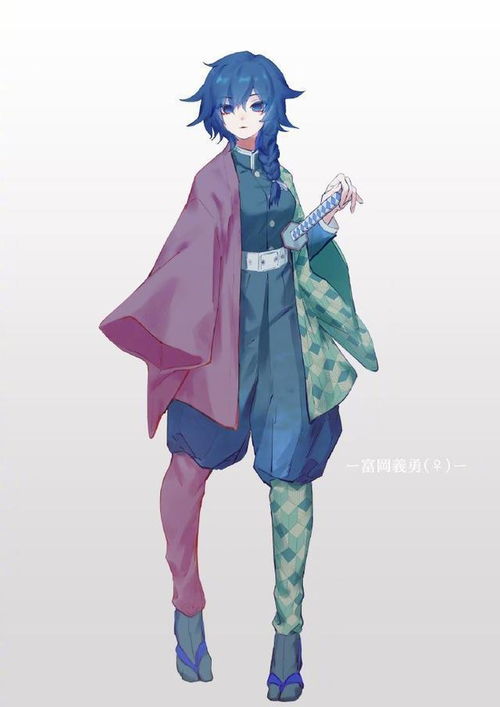 如果鬼灭之刃全部由女孩组成,蛇柱和恋柱也非常般配