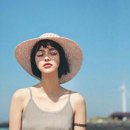 短发姑凉唯美意境微信头像