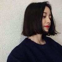 头像女生背影短发高清短发