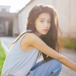 女生头像为了遇见你,晚点都可以