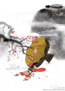 清华才女把词牌名画成美人,张张美得动人心弦