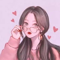 卡通头像女唯美文艺动漫头像