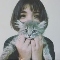 清新韩系韩范自拍个性怀旧短发女头堆糖,美好生活研究所