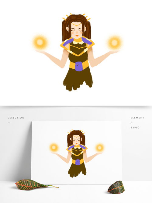 水彩绘双马尾女孩psd人物插画元素图片素材psb格式下载其他大全