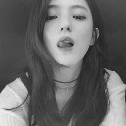女头像黑白头像黑白