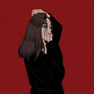qq头像社会女生霸气动漫头像