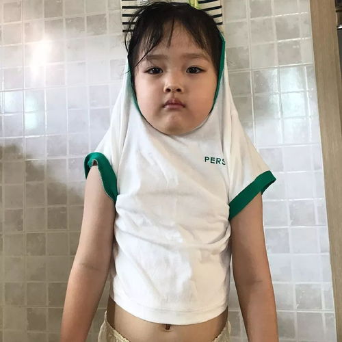 萌娃头像小女孩可爱搞怪女儿