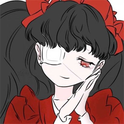 红色系动漫女生头像,这种色调是否有喜欢的呢