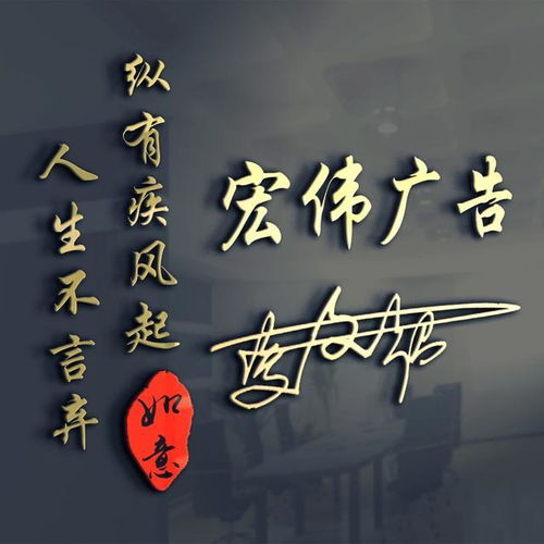 用你的姓名做微信头像,34款高端大气商务签名头像,不要错过