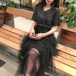 拼接复古形状纯棉花苞裙