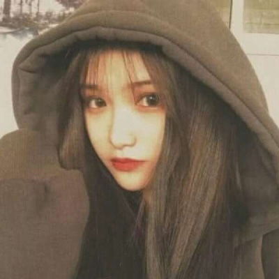 原宿风暗黑系女生头像真人孤独堕落女生头像高冷